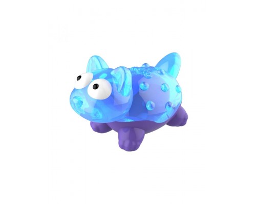 Лиса с пищалкой игрушка для собак