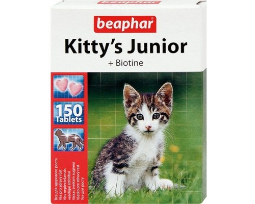 Kitty's Junior кормовая добавка с биотином для котят