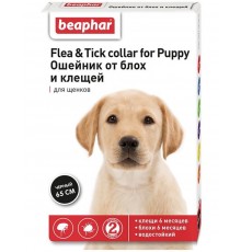 Flea & Tick collar for Puppy ошейник от блох и клещей для щенков черный