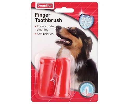 Finger Toothbrush двойная зубная щетка на палец