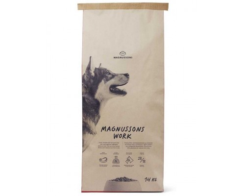 Work запечённый корм для собак с высокой активностью