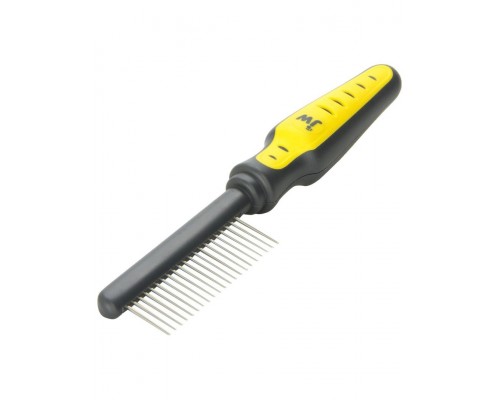 Расческа для собак с редкими зубьями