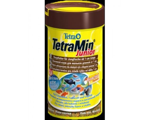 TetraMin Junior мини-хлопья корм для рыб более 1 см