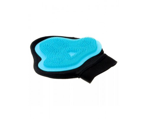 Рукавица силиконовая на руку большая для собак