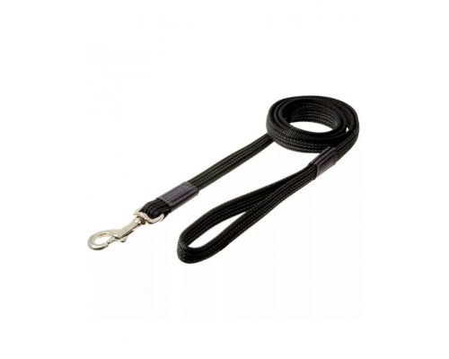 Поводок профессиональный с латексом, стальной карабин 1,5м*20мм