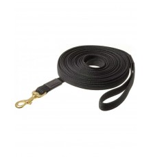 Поводок профессиональный с латексом, карабин бронза 7м*20мм