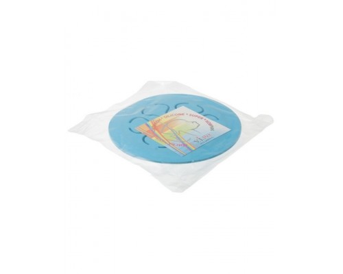 Миска силиконовая рельефная (волны) игровая для медленного поедания корма 24 см