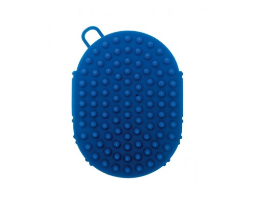 Щетка DeLIGHT резиновая массажная на руку двухсторонняя