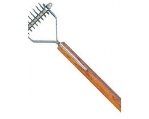 Стриппинг с деревянной ручкой для жесткой шерсти