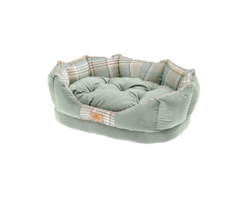 Софа CHARLES 50 зеленая с двусторонней подушкой