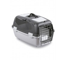 Gulliver 2 DELUX IATA переноска с метал. дверью и замком (до 8 кг), серая