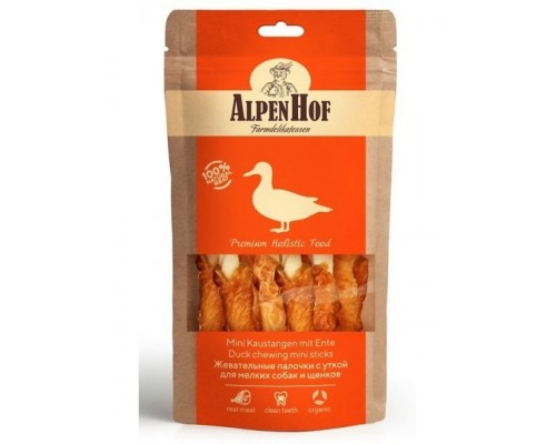 Жевательные палочки с уткой для щенков и собак мелких пород