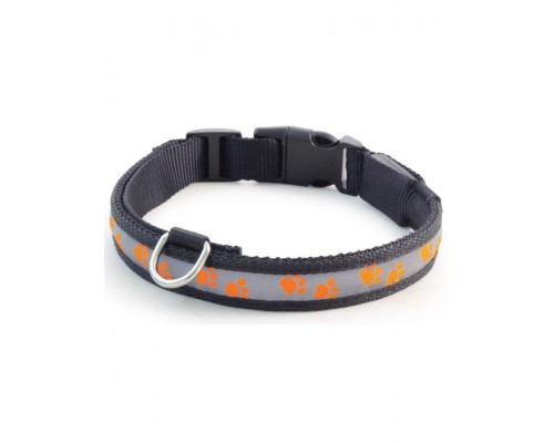 Ошейник светодиодный NIGHT CITY "ЛАПКИ"