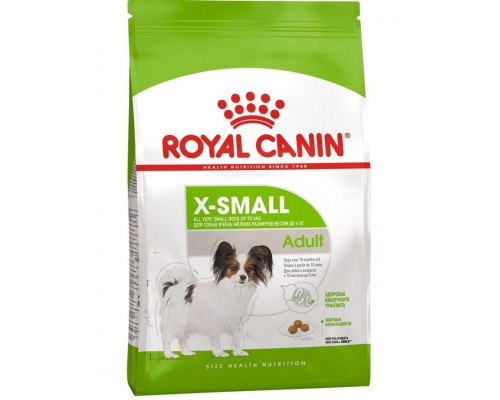 X-Small Adult для собак миниатюрных размеров (весом до 4 кг) в возрасте c 10 месяцев до 8 лет