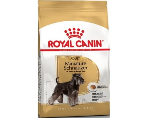 Miniature Schnauzer Adult для  взрослых и стареющих собак породы миниатюрный шнауцер в возрасте 10 месяцев и старше