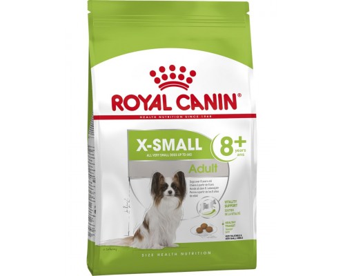 X-small Adult 8+ для собак очень мелких размеров (до 4 кг) старше 8 лет