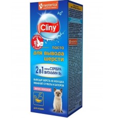 Cliny Паста для вывода шерсти Cliny вкус лосося