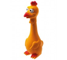 Цыплёнок со звуком игрушка для собак