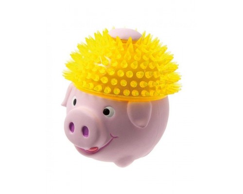 Свинка в шапке игрушка для собак