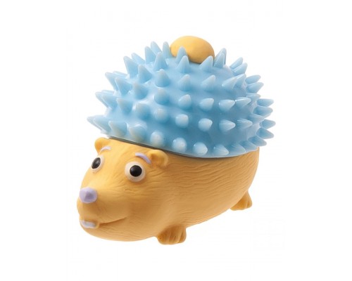 Ежик в шапке игрушка для собак