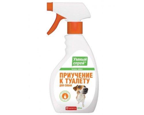 Умный спрей приучение к туалету для собак