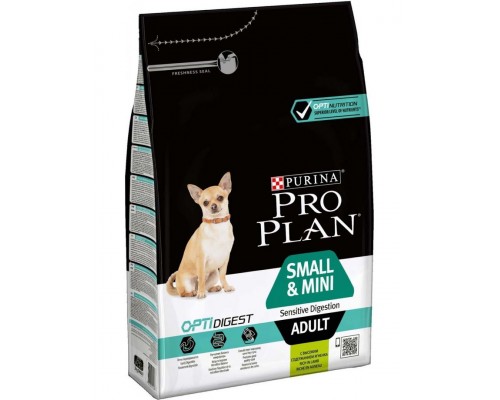 Small & Mini Adult Sensitive Digestion с комплексом Optidigest корм для взрослых собак мелких и карликовых пород, ягненок/рис