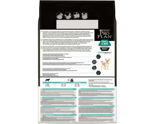 Small & Mini Adult Sensitive Digestion с комплексом Optidigest корм для взрослых собак мелких и карликовых пород, ягненок/рис