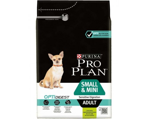 Small & Mini Adult Sensitive Digestion с комплексом Optidigest корм для взрослых собак мелких и карликовых пород, ягненок/рис
