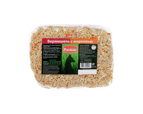 Каша вермишель с овощами пакет