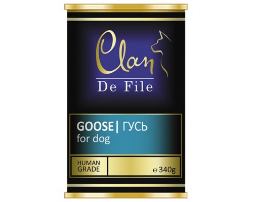Clan De File Гусь в желе с экстрактом Юкки и льняное масло