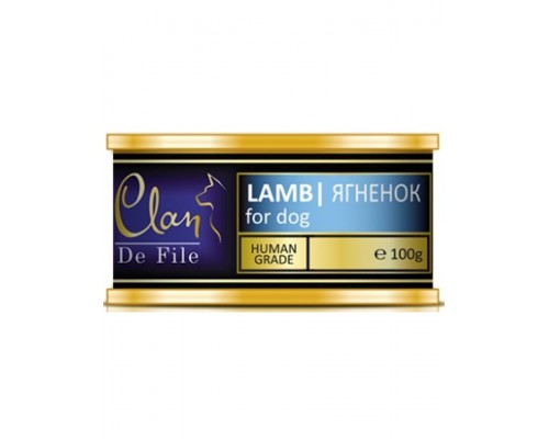 Clan De File Ягненок в желе с экстрактом Юкки и пивными дрожжами