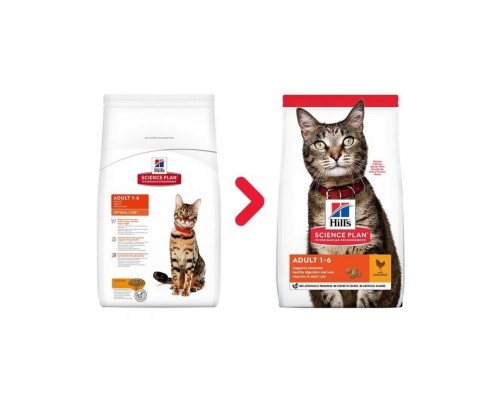 Science Plan для взрослых кошек, с курицей