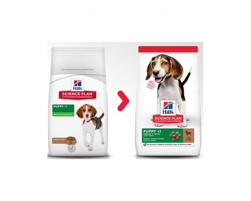 Science Plan для щенков средних пород с ягненком и рисом