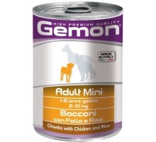 Adult Mini консервы для собак мелких пород, курица/рис
