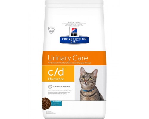 PRESCRIPTION DIET c/d Multicare для кошек с океанической рыбой