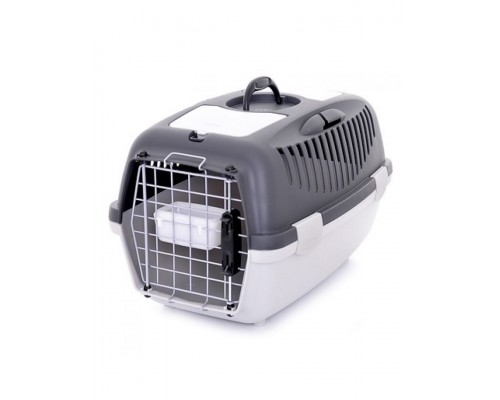 Gulliver 3 DELUX IATA переноска с метал. дверью и замком (до 12 кг), серая