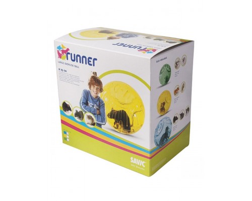 Колесо-шар пластиковый для грызунов