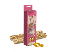Палочки для хомяков, крыс, мышей и песчанок с воздушным рисом и орехами