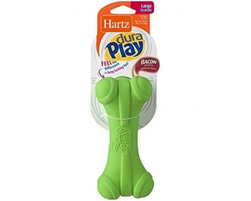 Кость трёхгранная, латекс с наполнителем, запах бекона Dura Play Bone