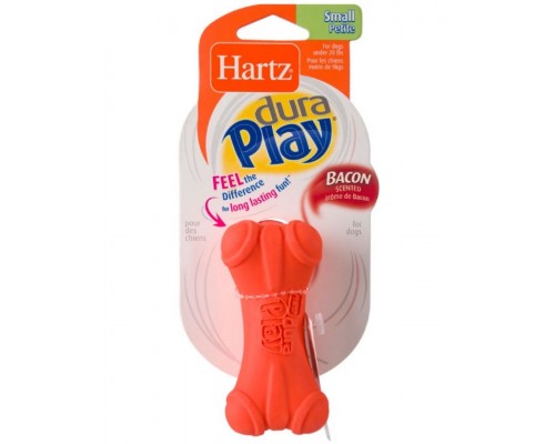 Кость трёхгранная, латекс с наполнителем, запах бекона Dura Play Bone