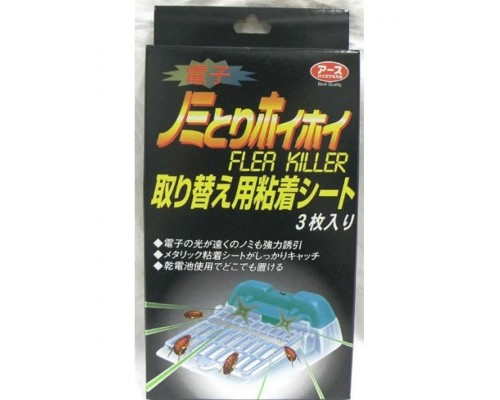 Сменный клеящийся блок к электронной ловушке для блох