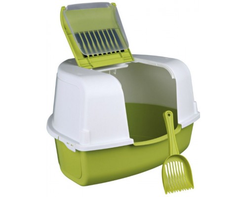 Туалет закрытый угловой ARIEL CORNER с угольным фильтром и совком