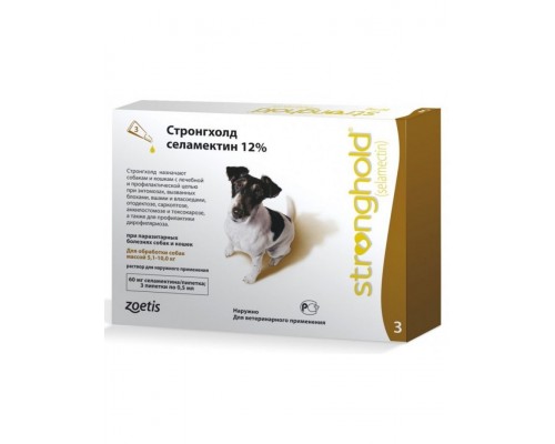 Стронгхолд  для собак мелких и средних пород от 5,1-10 кг