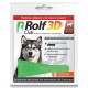 Rolf Club 3D капли от клещей и блох для собак от 20 до 40 кг