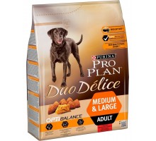 Duo Delice Medium & Large для взрослых собак средних и крупных пород говядина с рисом