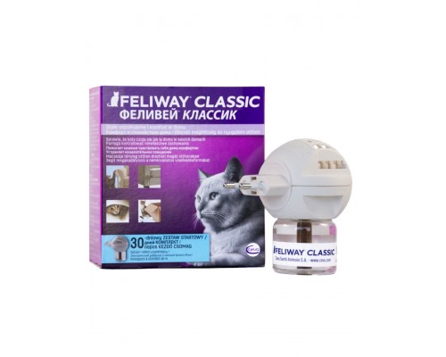 Feliway Classic модулятор поведения для кошек, диффузор+сменный флакон