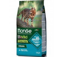 BWild GRAIN FREE беззерновой корм из тунца и гороха для стерилизованных кошек