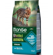 BWild GRAIN FREE беззерновой корм из тунца и гороха для стерилизованных кошек