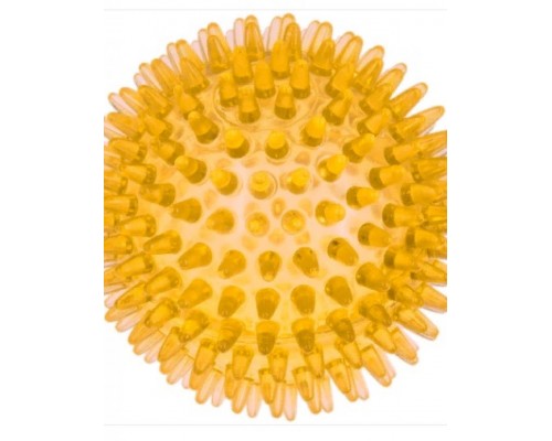 Мяч массажный 10 см прозрачный Crystal ZooOne