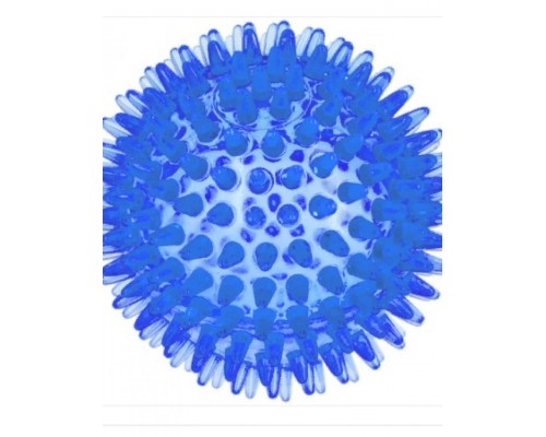 Мяч массажный 10 см прозрачный Crystal ZooOne